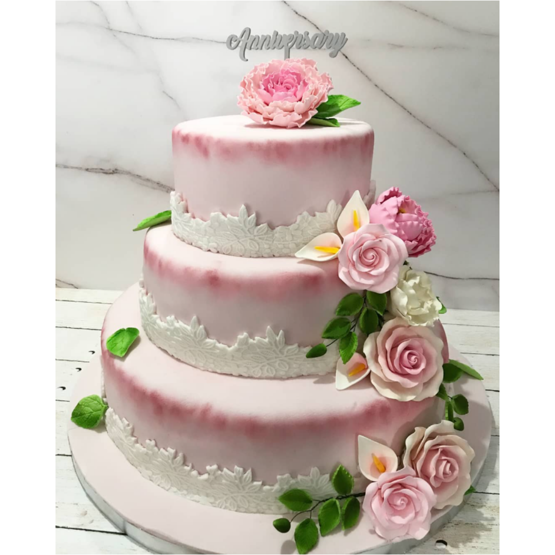 Anniversary Cake Decoration for Paos Kitchen